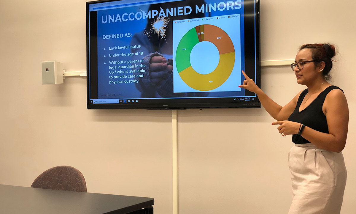 presentation on unaccompanied minors