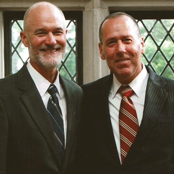 Thomas E. Jones and Michael A. Tyllas, PhD ’91