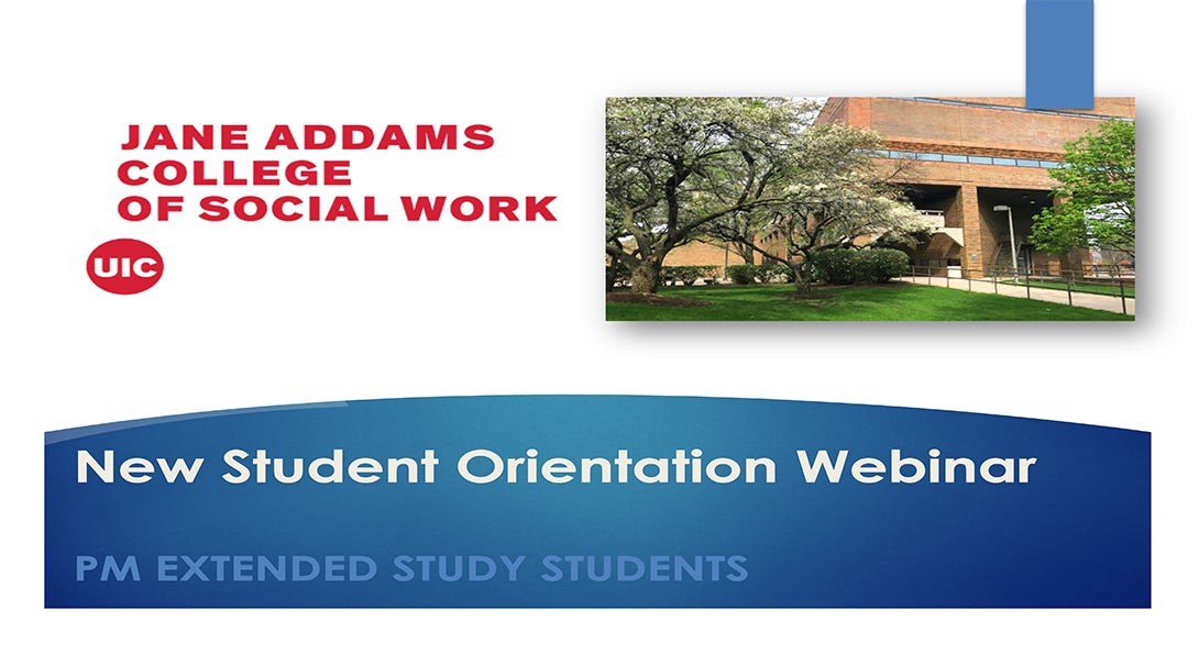 PM Extended Student Webinar